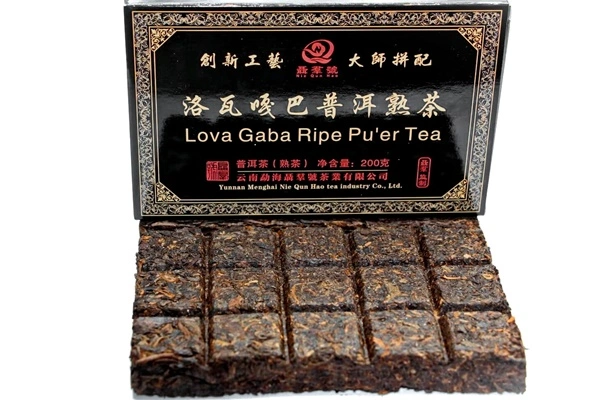 GABA Ripe Pu-erh · Laowa Brick